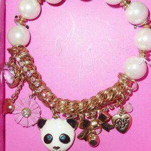 NWT Betsey Johnson Charm Bracelet RETIRED